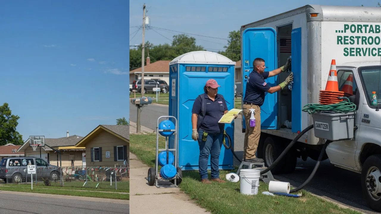 Portable Toilet Rental in Little Hocking, OH near me